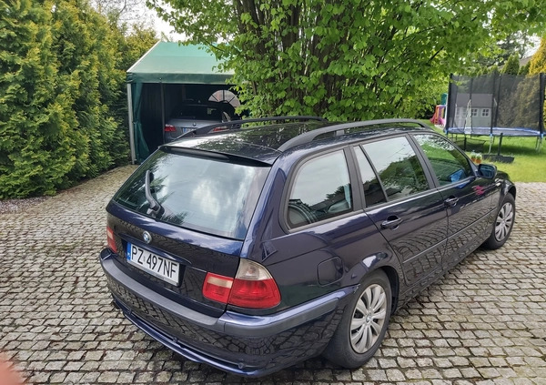 BMW Seria 3 cena 8490 przebieg: 223852, rok produkcji 2002 z Puszczykowo małe 211